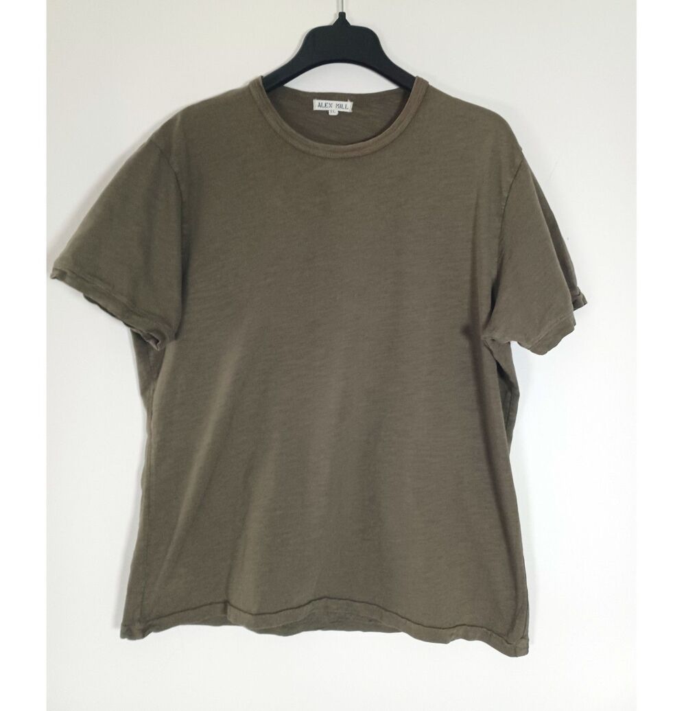 Alex Mill Shirt Men's XL Crewneck T Shirt Quiet Luxury Minimalist Classic Preppy